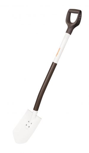 Лопата штыковая Fiskars White, облегченная, 105см, 1100г