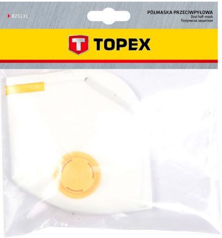 Маска защитная TOPEX, 2 клапана FFP1 (82S138)