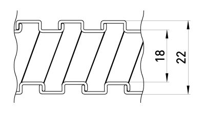 Металлорукав E.NEXT e.met.sleeve.stand.sldx.18, Ø18мм, оцинкованный, сухой, 50м (s032022)