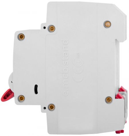 Модульний автоматичний вимикач E.NEXT (e.mcb.stand.45.2.C2), 2p, 2А, C, 4,5кА (s002041)