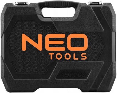 Набір інструментів Neo Tools, 1/2", 1/4",150 одиниць