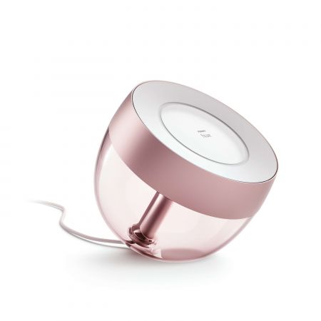 Настольный умный светильник Philips Hue Iris, Color, BT, DIM, розовый (8719514264502)