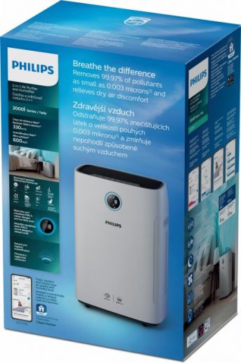 Воздухоочиститель и увлажнитель Philips Series 2000i 2-в-1 (AC2729/10)