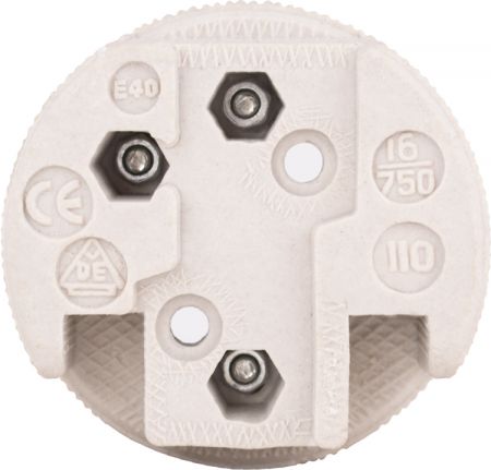 Патрон керамический E.NEXT e.lamp socket.Е40.cer, Е40 (s9100056)