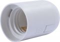 Патрон пластиковый E.NEXT e.lamp socket.E27.pl.white, Е27, белый (s9100017)