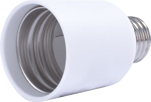 Перехідник з патрону Е27 на Е40 (s9100015) E.NEXT (e.lamp adapter.Е27/Е40.white) Перехідник з патрону Е27 на Е40 (s9100015) E.NEXT (e.lamp adapter.Е27/Е40.white)
