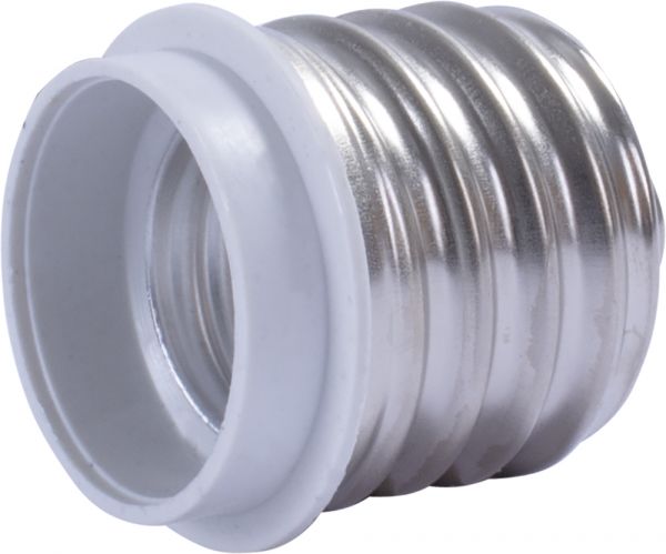 Перехідник з патрону Е40 на Е27 (s9100020) E.NEXT (e.lamp adapter.Е40/Е27.white) Перехідник з патрону Е40 на Е27 (s9100020) E.NEXT (e.lamp adapter.Е40/Е27.white)