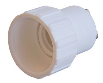 Перехідник з патрону GU10 на Е14 (s9100043) E.NEXT (e.lamp adapter.GU10/Е14.white) Перехідник з патрону GU10 на Е14 (s9100043) E.NEXT (e.lamp adapter.GU10/Е14.white)