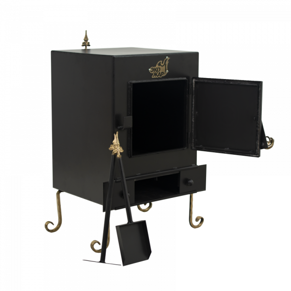 Печь-камин Экожар Комфорт с камерой дожига вторичных газов (сталь 4 мм)