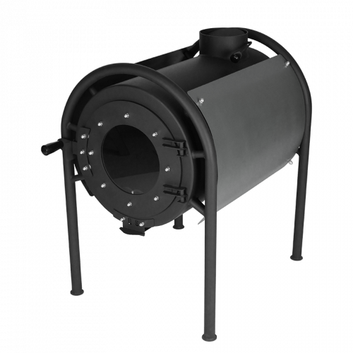 Печь отопительная DS Modern + кожух серебряный (30030103) Печь отопительная DS Modern + кожух серебряный (30030103)