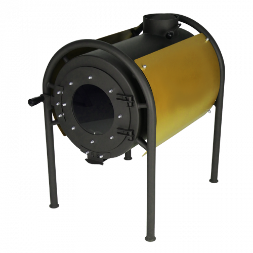 Печь отопительная DS Modern + кожух золотой (30030104) Печь отопительная DS Modern + кожух золотой (30030104)