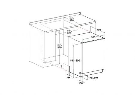 Посудомийна машина Hotpoint-Ariston ELTB 4B019 EU