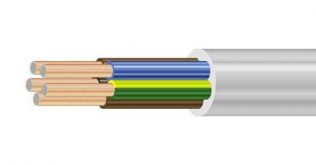 Кабель ПВС 5x1.5 МПКА