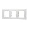 Рамка 3 поста Schneider Electric Asfora, белая (EPH5800321)