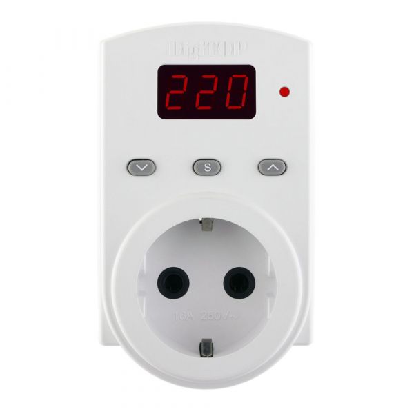 Реле напруги DigiTOP V-protector Vp-16SE (4820118381039) Реле напруги DigiTOP V-protector Vp-16SE (4820118381039)