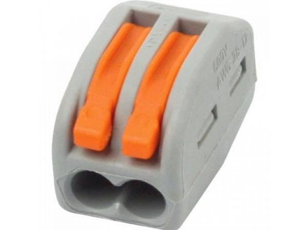 Роз’єм 2-х полюсний CONNECTOR-2 Horoz Electric Роз’єм 2-х полюсний CONNECTOR-2 Horoz Electric