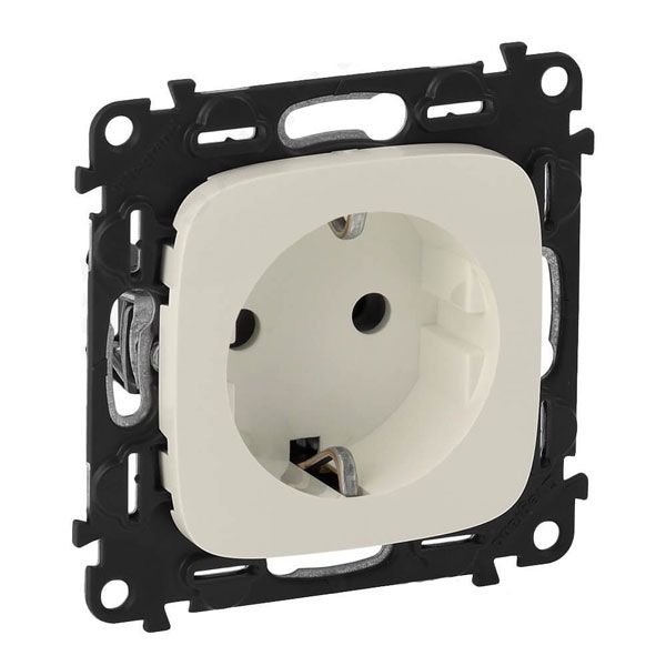 Розетка Legrand Valena Allure 2К+З, 16А, 250В, Слонова кістка (753821) Розетка Legrand Valena Allure 2К+З, 16А, 250В, Слонова кістка (753821)