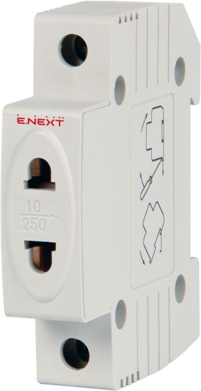 Розетка на DIN-рейку, 2К, 10А, 250В (s004001) E.NEXT (e.socket.stand.din) Розетка на DIN-рейку, 2К, 10А, 250В (s004001) E.NEXT (e.socket.stand.din)