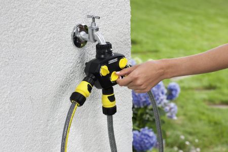 Распределитель Karcher, 3/4", 1", трехканальный (2.645-200.0)