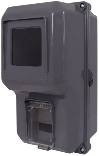 Щит для однофазного лічильника E.NEXT e.mbox.stand.plastic.n.f1, зовнішній (s0110001)