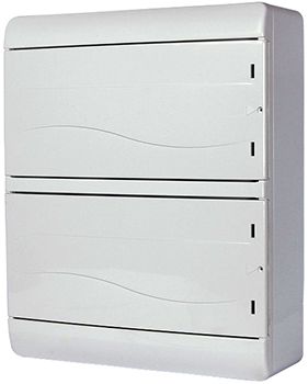 Щит розподільчий на 26 модулів, зовнішній NT, IP55, E.NEXT (6664-226непр) Щит розподільчий на 26 модулів, зовнішній NT, IP55, E.NEXT (6664-226непр)