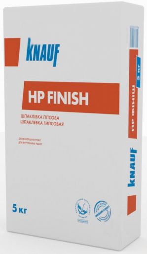 Шпаклівка гіпсова Knauf HP Finish, 25кг