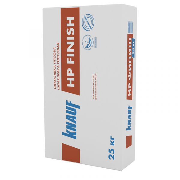Шпаклівка гіпсова Knauf HP Finish, 25кг