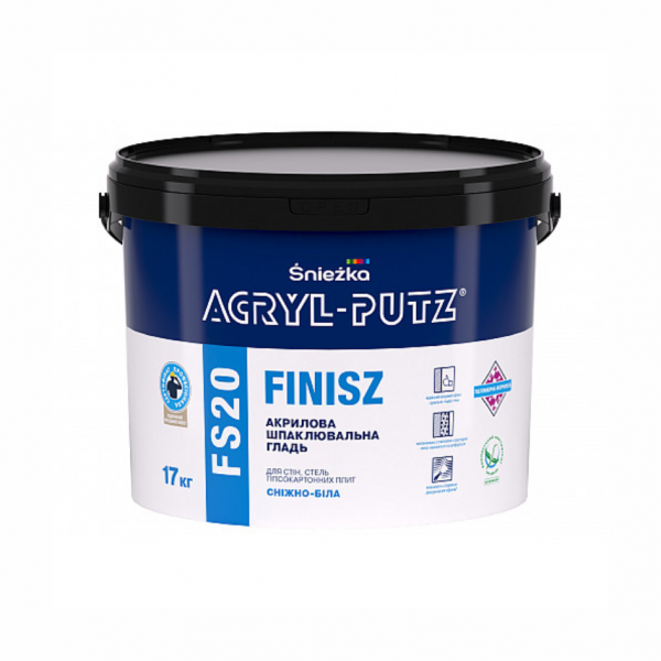 Шпаклевка Sniezka ACRYL-PUTZ ST10 START 2,5 кг Шпаклевка Sniezka ACRYL-PUTZ ST10 START 2,5 кг