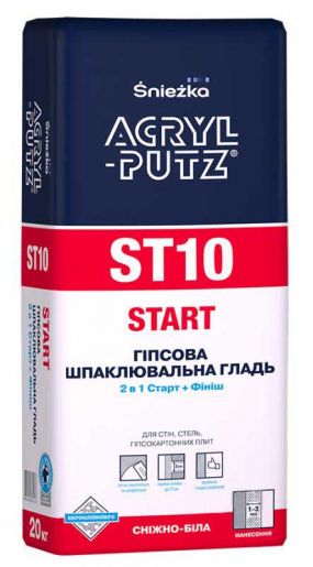 Шпаклівка Sniezka ACRYL-PUTZ ST10 START, 20кг