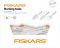 Совок садовий Fiskars White, 29.1см, 82г (1027033)