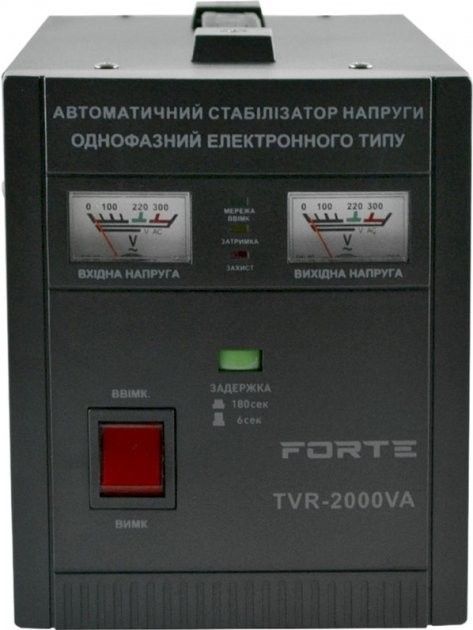 Стабілізатор напруги  Forte TVR-2000VA Стабілізатор напруги  Forte TVR-2000VA