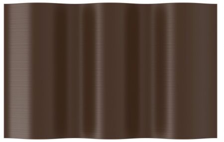 Стрічка газонна Cellfast, бордюрна, хвиляста, 20см, 9м, коричнева (30-013H)
