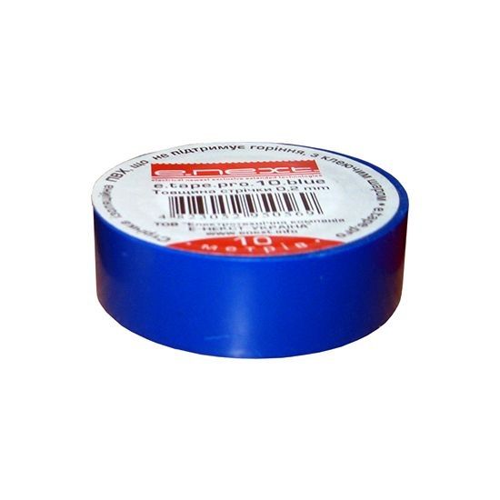 Стрічка ізоляційна, синя, 10м (b0010015) buildnext.tape.10.blue E.NEXT Стрічка ізоляційна, синя, 10м (b0010015) buildnext.tape.10.blue E.NEXT