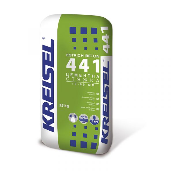 Стяжка для підлоги Kreisel Estrich-Beton 441, 25кг Стяжка для підлоги Kreisel Estrich-Beton 441, 25кг