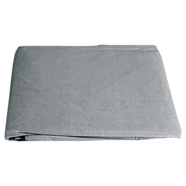 Тент TOPEX, 6x10 м, 85 г/м2, серый (79R365)