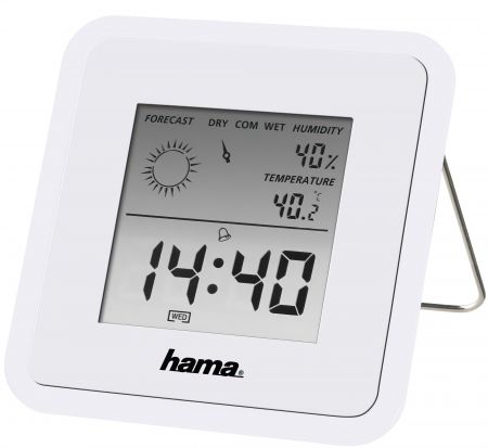 Термометр-гігрометр HAMA TH-50 White (00186371)