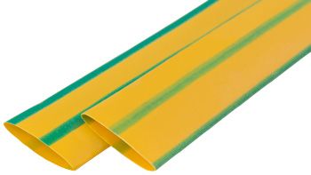 Термоусаджувальна трубка E.NEXT e.termo.stand.1.0,5.yellow-green, 1/0.5, 1м, жовто-зелена (s024191)