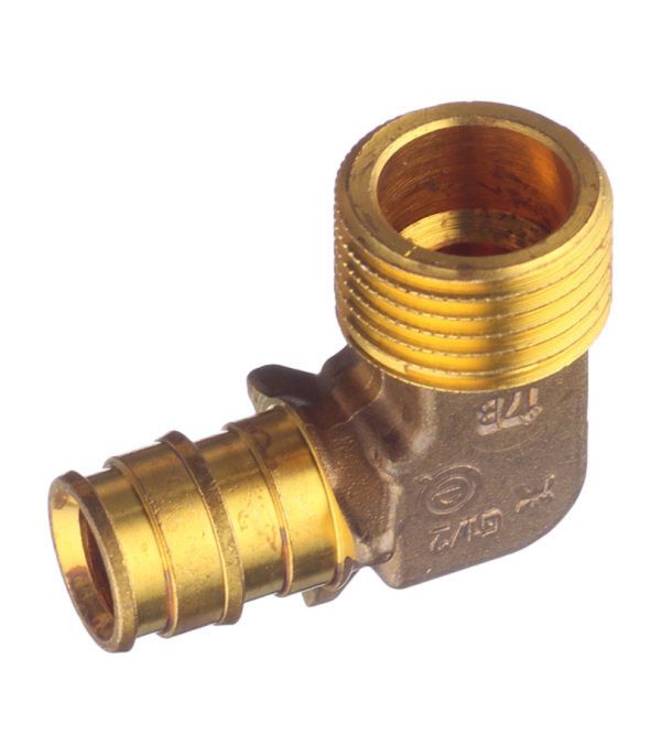 Колено Q&E 90° с внешней резьбой D16x1/2" ЗР Uponor GmbH (1023019)