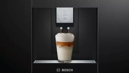 Вбудовувана автоматична кавомашина Bosch CTL636ES1, нержавіюча сталь