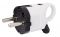 Вилка E.NEXT e.plug.angle.005.16 з ручкою та заземленням, біла (s9100046)