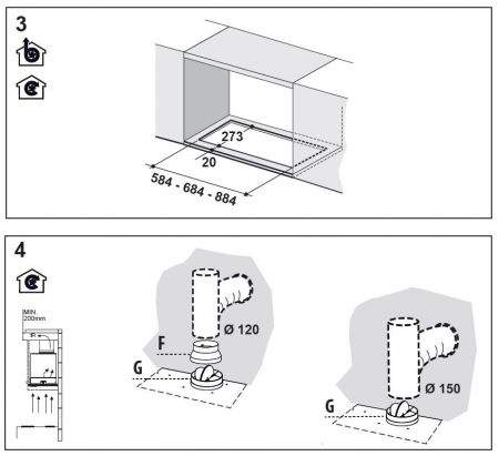 Вытяжка Franke Box Plus FBI FLUSH 702 XS (305.0553.930)