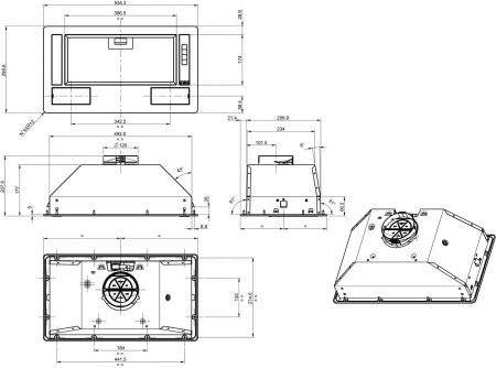 Вытяжка Gorenje BHI681EB