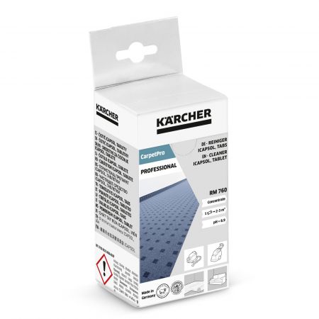 Чистящее средство для ковров Karcher CarpetPro iCapsol RM 760 в таблетках, 16шт.