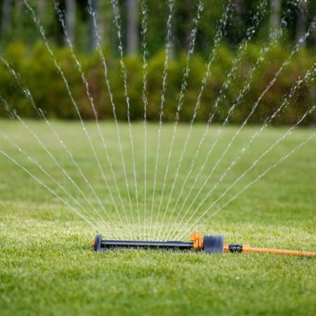 Зрошувач дощовий Fiskars Watering, водозберігаючий, металевий (1023661)